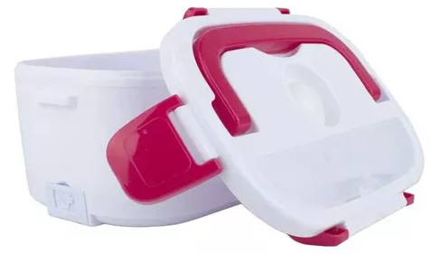 Fiambrera Electrica 40w verde con enchufe casa